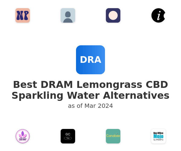 Best DRAM Lemongrass CBD Sparkling Water Alternatives