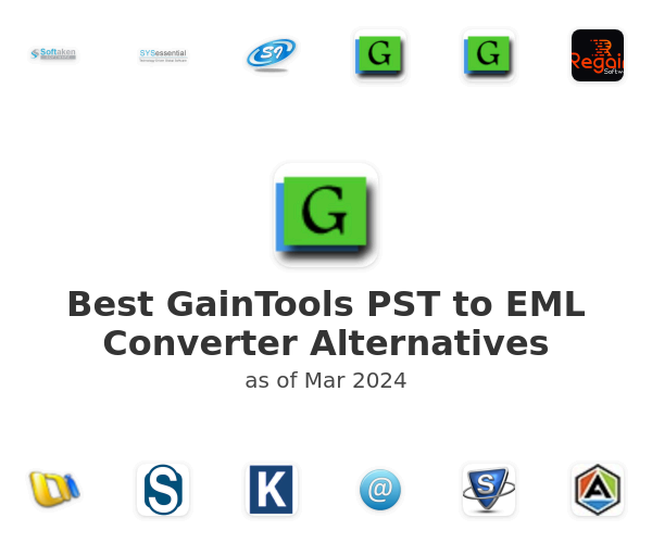 Best GainTools PST to EML Converter Alternatives
