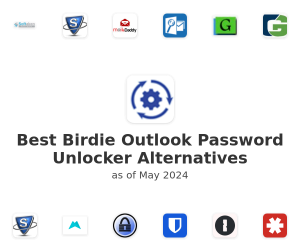 Best Birdie Outlook Password Unlocker Alternatives