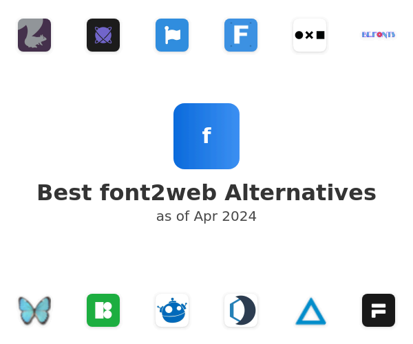 Best font2web Alternatives