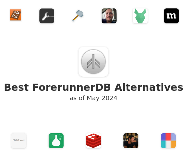 Best ForerunnerDB Alternatives