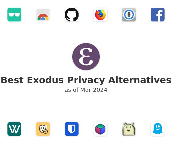 Best Exodus Privacy Alternatives