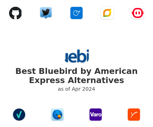 Best Bluebird by American Express Alternatives
