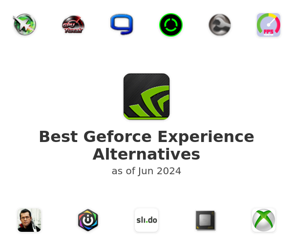 Best Geforce Experience Alternatives