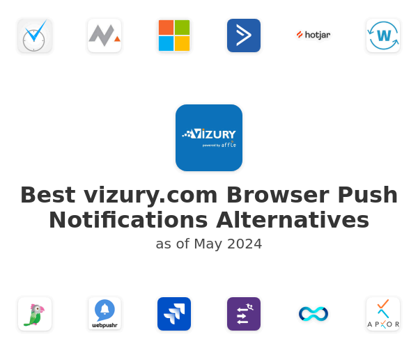 Best vizury.com Browser Push Notifications Alternatives