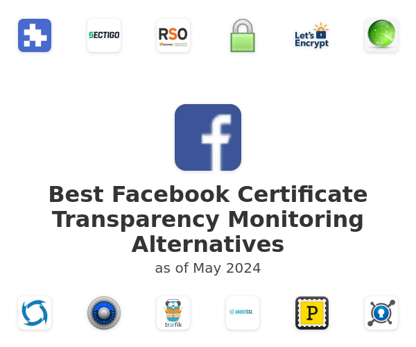 Best Facebook Certificate Transparency Monitoring Alternatives