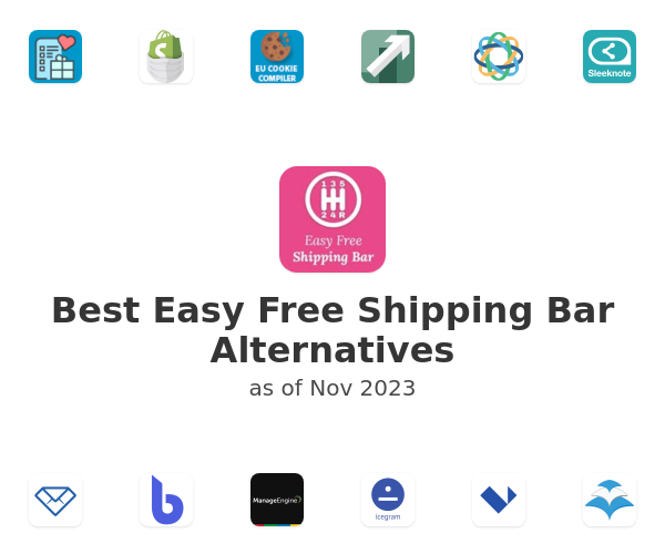 Best Easy Free Shipping Bar Alternatives