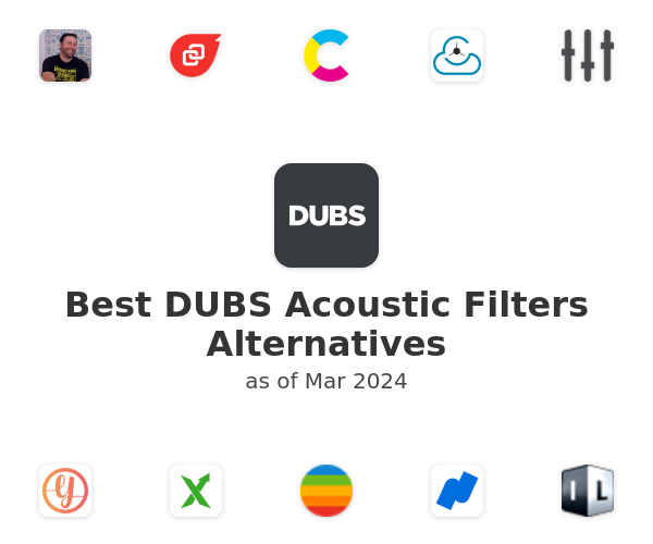 Best DUBS Acoustic Filters Alternatives