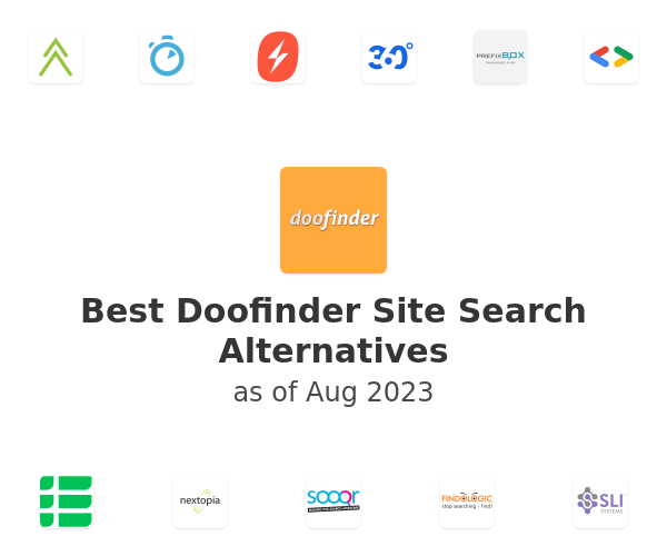 Best Doofinder Site Search Alternatives