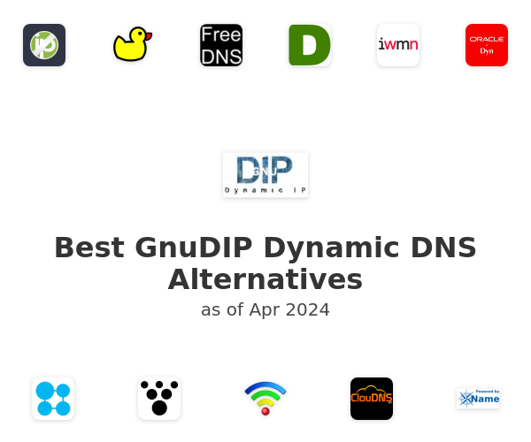 Best GnuDIP Dynamic DNS Alternatives