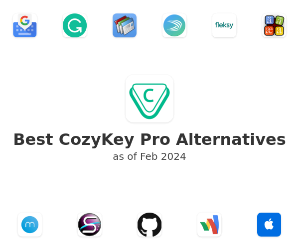 Best CozyKey Pro Alternatives