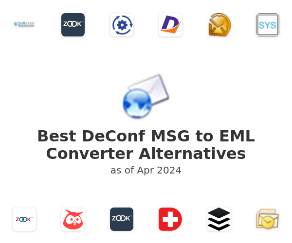 Best DeConf MSG to EML Converter Alternatives