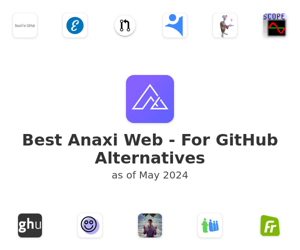 Best Anaxi Web - For GitHub Alternatives