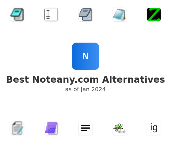 Best Noteany.com Alternatives