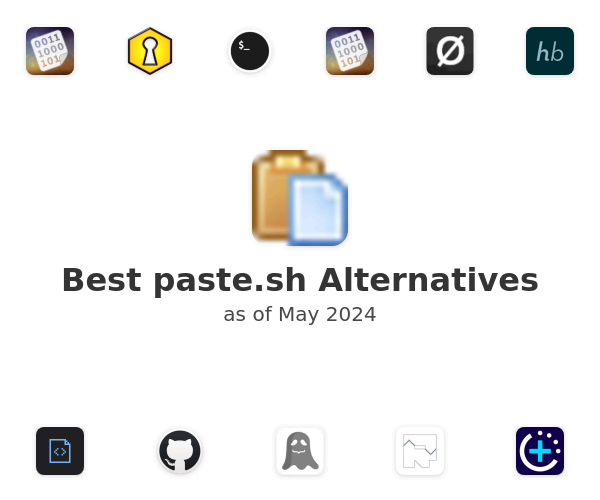 Best paste.sh Alternatives