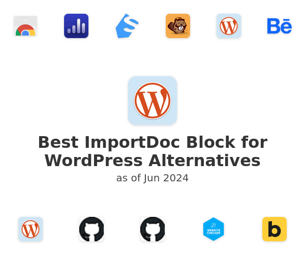 Best ImportDoc Block for WordPress Alternatives