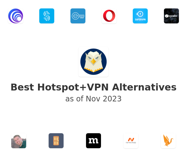 Best Hotspot+VPN Alternatives