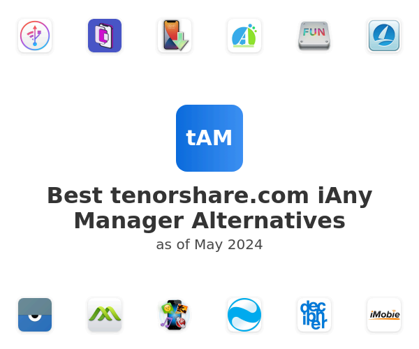 Best tenorshare.com iAny Manager Alternatives