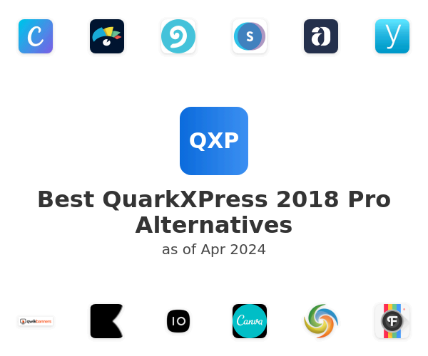 Best QuarkXPress 2018 Pro Alternatives