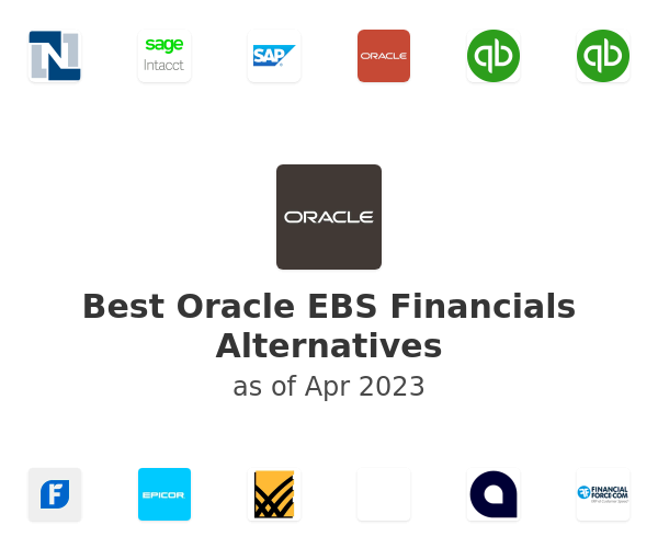 Best Oracle EBS Financials Alternatives