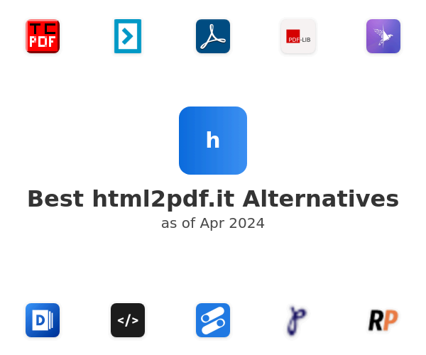 Best html2pdf.it Alternatives