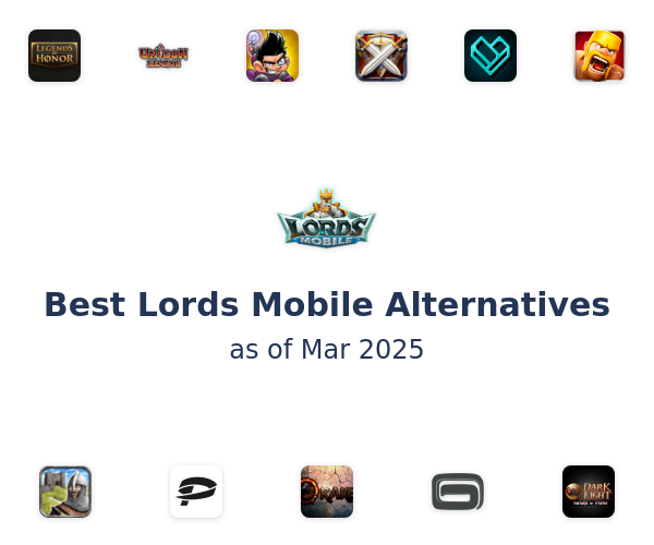 Best Lords Mobile Alternatives