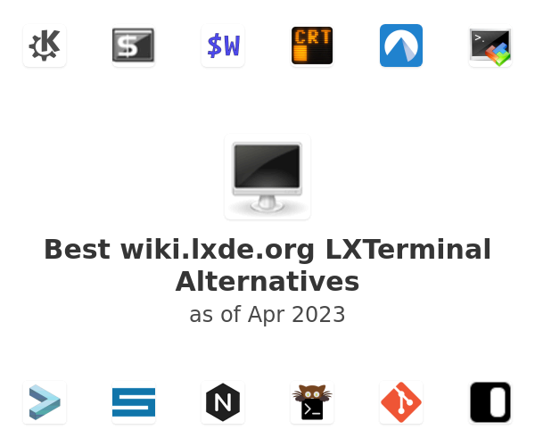 Best wiki.lxde.org LXTerminal Alternatives