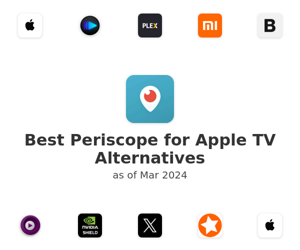 Best Periscope for Apple TV Alternatives