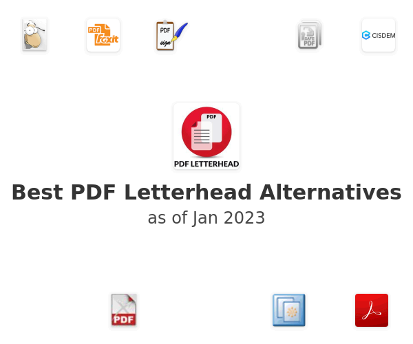 Best PDF Letterhead Alternatives