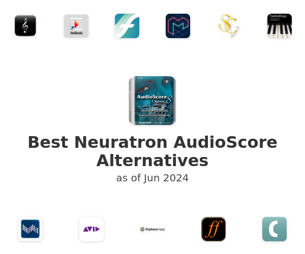 Best Neuratron AudioScore Alternatives