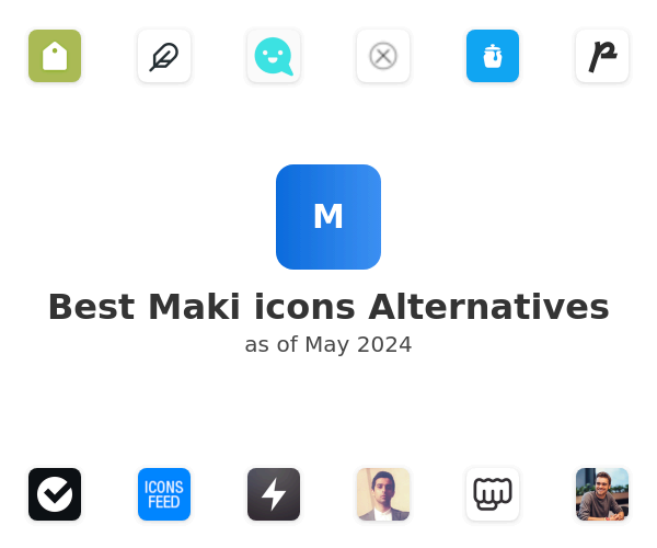 Best Maki icons Alternatives