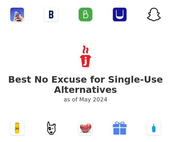 Best No Excuse for Single-Use Alternatives