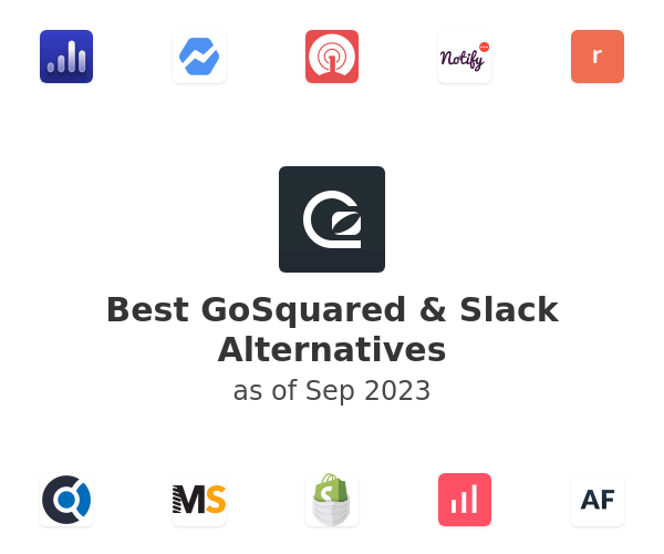 Best GoSquared & Slack Alternatives