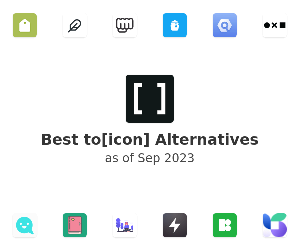Best to[icon] Alternatives