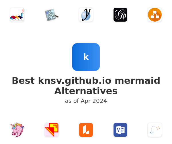 Best knsv.github.io mermaid Alternatives
