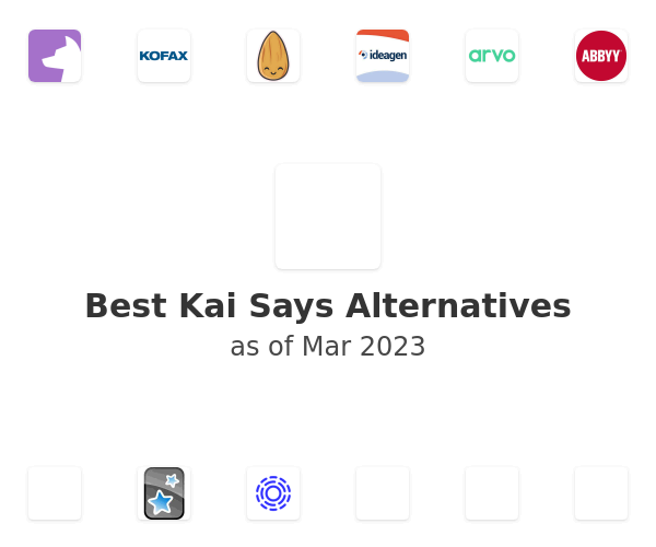 Best Kai Says Alternatives