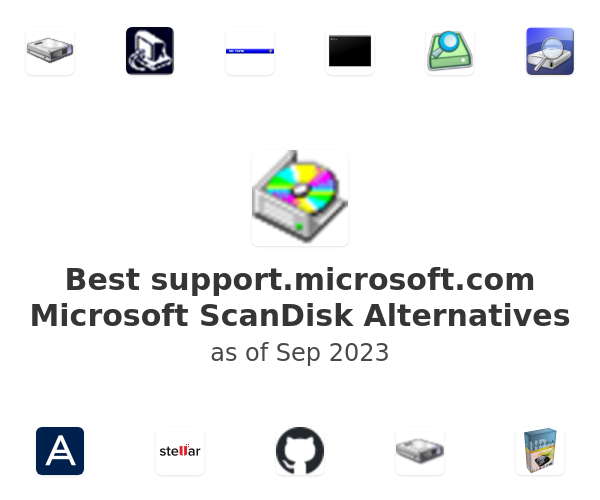 Best support.microsoft.com Microsoft ScanDisk Alternatives