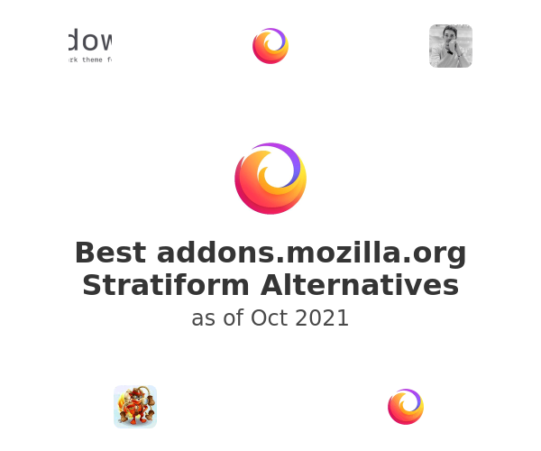 Best addons.mozilla.org Stratiform Alternatives