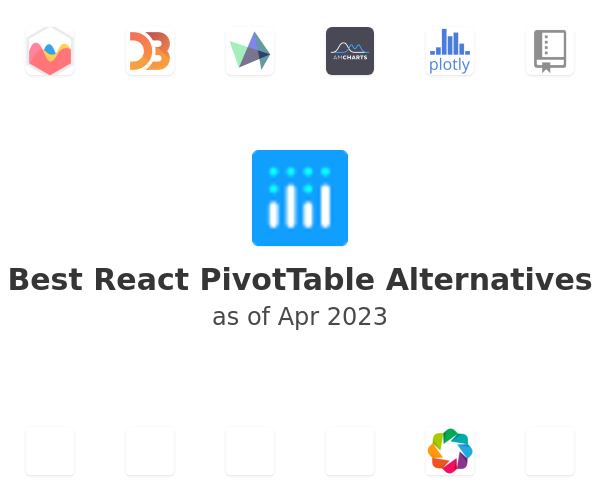 Best React PivotTable Alternatives