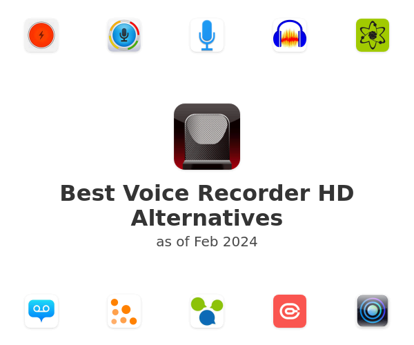 Best Voice Recorder HD Alternatives