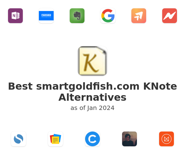 Best smartgoldfish.com KNote Alternatives