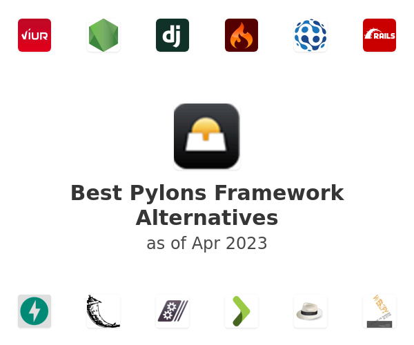 Best Pylons Framework Alternatives