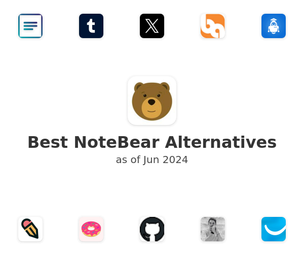 Best NoteBear Alternatives