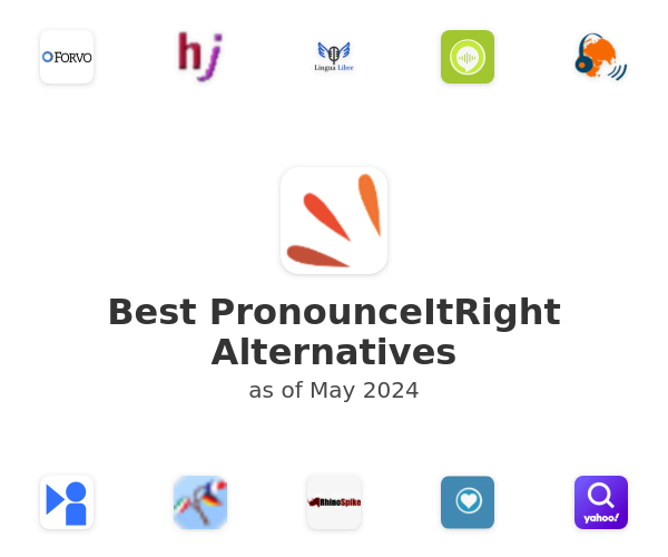 Best PronounceItRight Alternatives