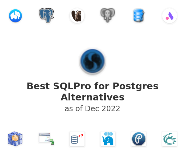 Best SQLPro for Postgres Alternatives
