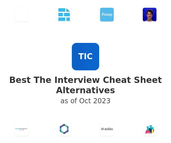 Best The Interview Cheat Sheet Alternatives