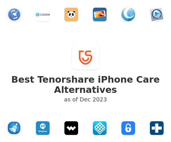 Best Tenorshare iPhone Care Alternatives