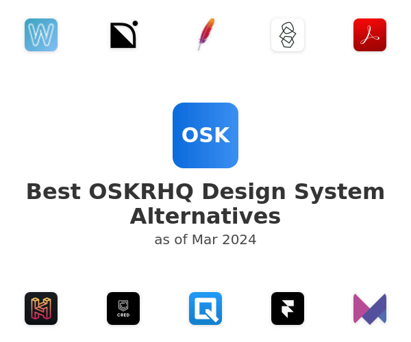 Best OSKRHQ Design System Alternatives