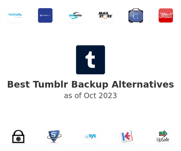 Best Tumblr Backup Alternatives