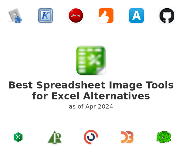 Best Spreadsheet Image Tools for Excel Alternatives